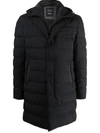 HERNO BLACK FEATHER DOWN COAT,PI141UL11106 9300