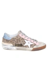 GOLDEN GOOSE GOLDEN GOOSE SUPERSTAR SNEAKERS SUEDE LEOPARD PRINT,GWF00107F00190981277