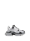 Balenciaga Triple S Low Top Sneaker In Grey Dark Grey
