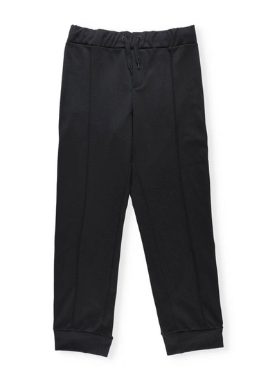 Fendi Kids' Trackpant With Loged Bend In Black