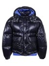 ALEXANDER MCQUEEN PUFFER,661927.QEAC1 0405 NAVY ULTRAMARINE