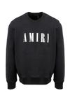 AMIRI CORE LOGO SWEATSHIRT,XMJL006 001 BLACK