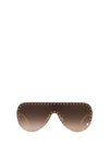 VERSACE VERSACE VE2230B PALE GOLD SUNGLASSES,VE2230B 125213