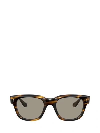 Oliver Peoples Ov5433u Shiller Acetate Square-frame Sunglasses In Brown