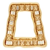 MARNI GOLD TRAPEZE CLIP-ON SINGLE EARRING