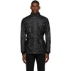 Belstaff Trailmaster Waxed Jacket Black In Black