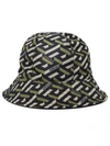 VERSACE MONOGRAM PRINTED BUCKET HAT