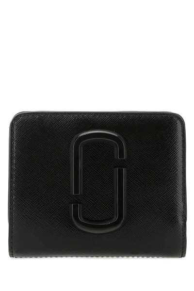 Marc Jacobs The Snapshot Dtm Mini Compact Wallet In Black