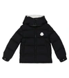 Moncler Ercan Down Coat In Black