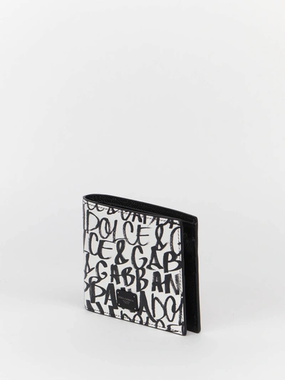 Dolce & Gabbana Camouflage Bifold Wallet In Multi