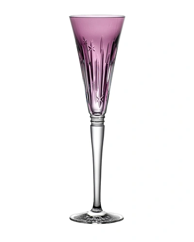 Waterford Crystal Winter Wonders Midnight Frost Flute, Lilac