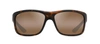 Maui Jim Southern Cross Polarized Square Wrap Sunglasses, 63mm In Brown