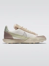 NIKE WOMEN'S WAFFLE RACER LX SERIES QS - PALE IVORY/SILVER-MUSLIN-JADE AUR - SIZE 6