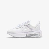 Nike Air Max 2021 Big Kids' Shoes In White,pure Violet,metallic Silver