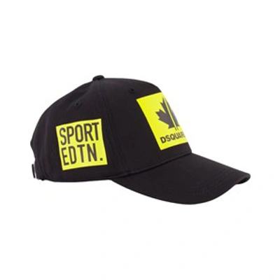 Dsquared2 Logo-print Cap In Black