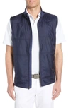 Cutter & Buck Stealth Quilted Vest In Liberty Navy