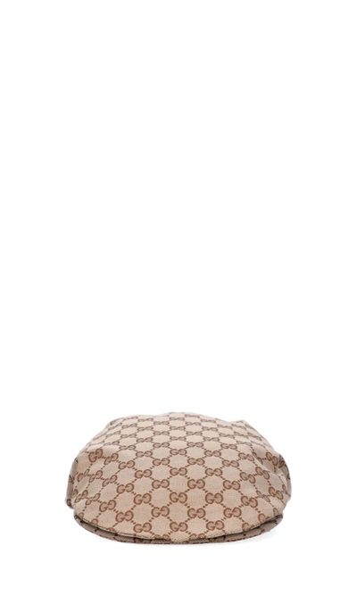 Gucci Logo Hat In Neutrals