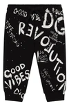 DOLCE & GABBANA REVOLUTION PRINT JOGGERS,L1JPT0G7BJP