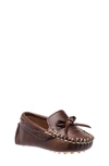 Elephantito Kids' Baby Boy's Leather Driving Loafers In Apache