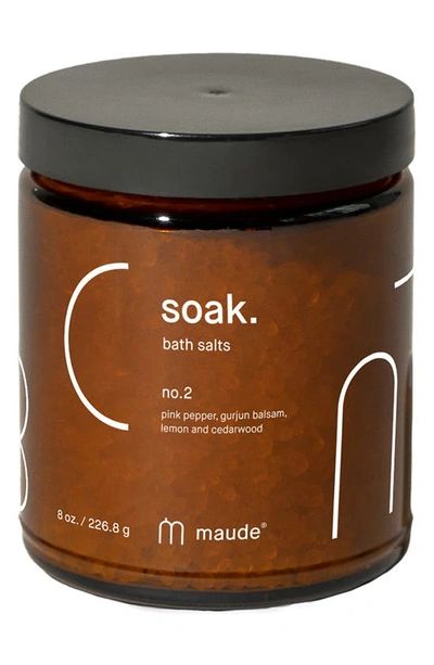 Maude No. 2 Soak Bath Salts, 8 oz
