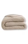 Sunday Citizen Snug Mixed Media Duvet Cover In Sahara Tan