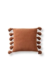 Sunday Citizen Pom Pom Accent Pillow In Sienna