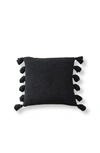 Sunday Citizen Pom Pom Accent Pillow In Black