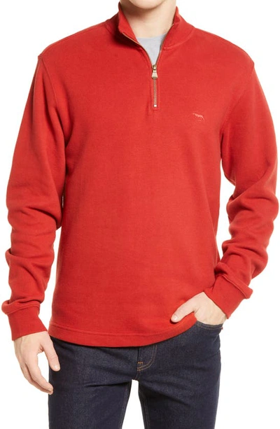 Rodd & Gunn Alton Ave Regular Fit Pullover Sweatshirt In Paprika