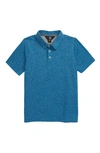 Volcom Kids' Wowzer Polo In Biarritz Blue