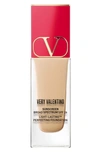 Valentino Very  24-hour Wear Liquid Foundation In La1