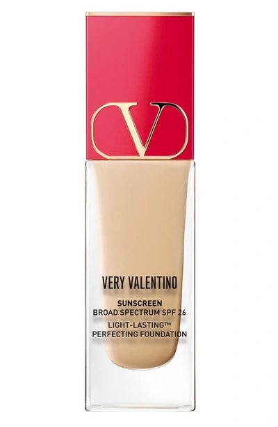 Valentino Very  24-hour Wear Liquid Foundation In La1