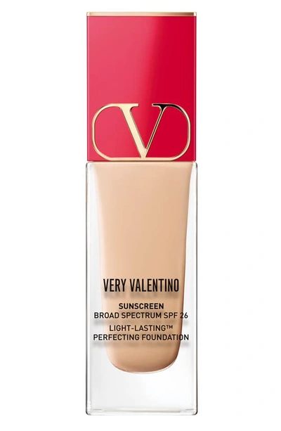 Valentino Very  24-hour Wear Liquid Foundation In Mn1