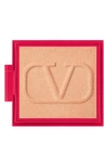 Valentino Go-clutch Refillable Compact Finishing Powder Refill Pan In 03 Medium