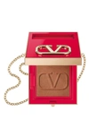Valentino Go-clutch Refillable Compact Finishing Powder In Universal Bronzer