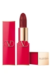 Valentino Rosso  Refillable Lipstick In 223r Lyrical Red