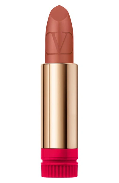 Valentino Rosso  Refillable Lipstick Refill In 107a Ode To Naural