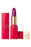 Valentino Rosso  Refillable Lipstick In 600r Unconventional Babe