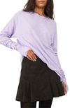 FREE PEOPLE WE THE FREE ARDEN EXTRA LONG COTTON TOP,OB990140