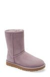 Ugg Classic Ii Genuine Shearling Lined Short Boot In Shadow
