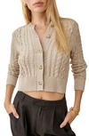 REFORMATION FORET CABLE CARDIGAN,1307024OAT