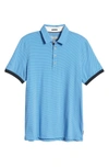 Ted Baker Locka Short Sleeve Polo In Bright Blue