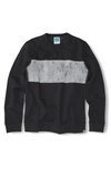 Jason Scott Chest Stripe Pullover In Black
