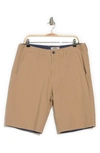 Flag And Anthem Stretch Twill Shorts In Toast