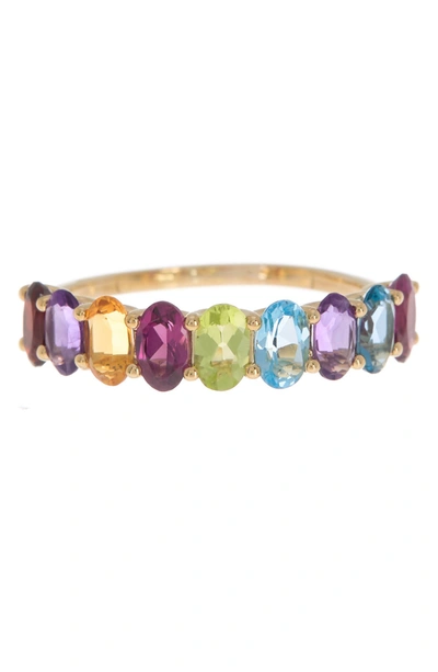 Effy 14k Yellow Gold Multi Semi Ring