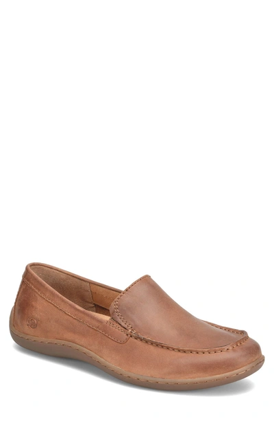 Born Caleb Moc Loafer In Brown F/g