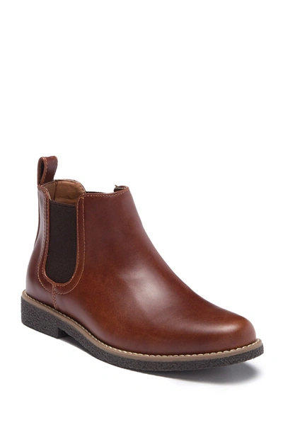 Deer Stags Kids' Zane Chelsea Boot In Redwoodda