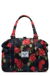 Herschel Supply Co . Strand Duffle Bag In Blurry Roses