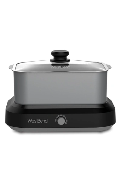West Bend 5 Qt. Versatility Cooker In Silver