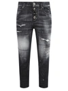 DSQUARED2 CROPPED JEANS,S72LB0422 S30503 900