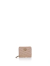 TORY BURCH KIRA CHEVRON WALLET IN SAND LEATHER,56820 288
